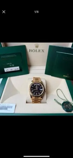 ROLEX 自動巻き腕時計 ゴールド