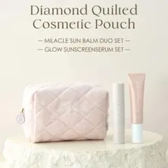 Her lip to Diamond Quilted CosmeticPouchのサムネイル