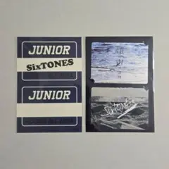 SixTONES 慣声の法則 ジャニーズJr.チャンネル ステッカー シール