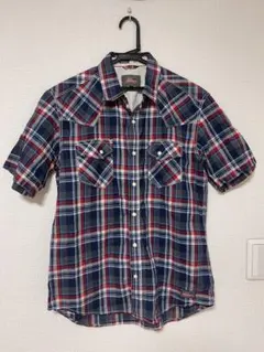 Dickies チェック柄 半袖シャツ Mサイズのサムネイル
