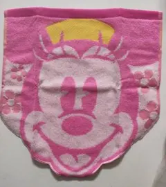 【新品未使用】ミニーちゃんタオル　ハンカチ　ディズニーランド　ディズニーシー