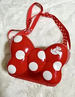 ディズニー ミニーマウス リボン型ポップコーンバケット