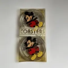 ミッキーマウス　コースター　レトロ