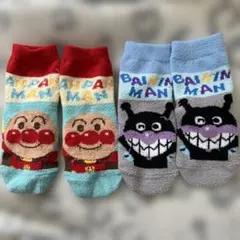 アンパンマン キッズ靴下 フリース