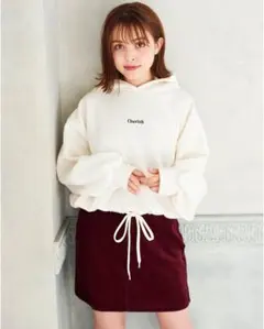 INGNI／裾ドロストロゴパーカー