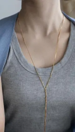 ジュエルボックス　ロングネックレス