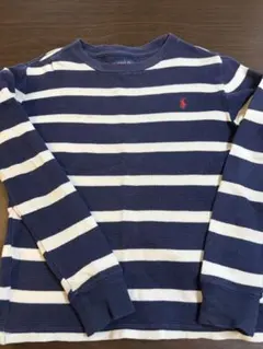 Polo Ralph Lauren 長袖カットソー 6 ネイビー/ホワイト