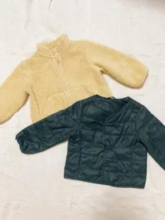 【ユニクロ】ベビー　80サイズ　男女兼用　セット売り　秋冬　ジャケット　上着