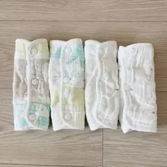 中古 抱っこ紐 よだれカバー よだれパッド 2組セット４枚