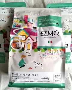 【新品•未開封】 ELMO サーモン•ライスライト ELMO エルモ プロフェッショナーレ ドッグフード サーモン＆ライス