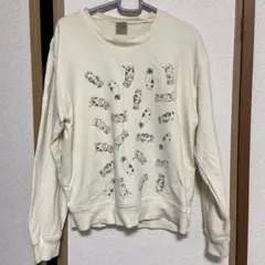 mofusand 牛にゃんスウェット Sサイズ
