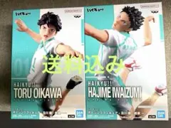 ハイキュー!! 及川徹 岩泉一 青葉城西 フィギュア２種セット