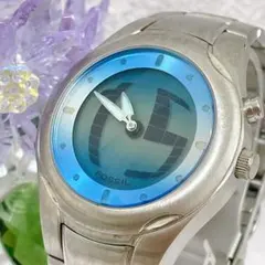 fossil big tic 稼動品‼️ 棒人間秒数カウント - メルカリ