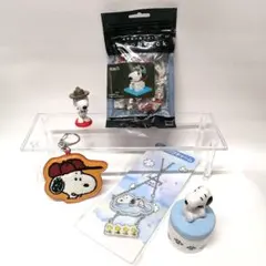 PEANUTS スヌーピー ストラップ マスコット まとめ売り 7点セット