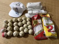 野球用品セット ZETTキャップ 練習球 ソックスのサムネイル