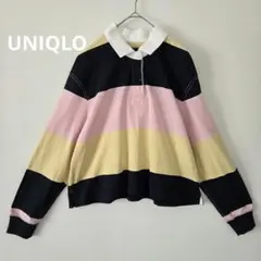 【UNIQLO】JW ANDERSON　ボクシーラガーポロシャツ　M　長袖