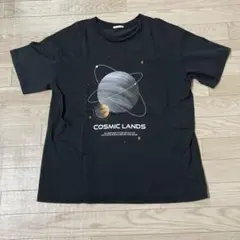 ☆GU 宇宙グラフィックTシャツ 半袖 L☆