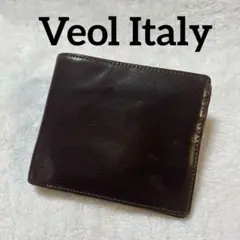 Veol Italy ヴェオル 本革二つ折り財布 イタリアンレザーウォレット