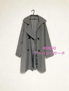 レディースコート スプリングコート グレー ROSSO アーバンリサーチ
