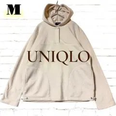 UNIQLO オールド フリースフードパーカー 長袖 M