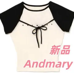 andmary トップス Alma ribbon 新品・人気の完売商品 - メルカリ