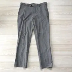 ユニクロ　ドライストレッチパンツ　W82 ギンガムチェック　スラックス