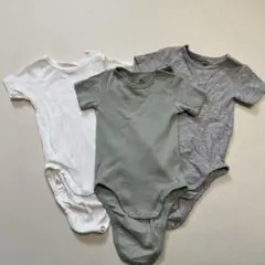 H&M肌着　ロンパース3枚セット
