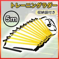 トレーニングラダー サッカー キッズ スポーツ 基礎 瞬発力 5M HK74