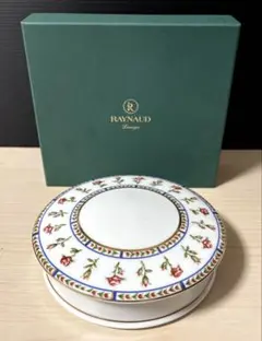 レイノー　リモージュ　薔薇の物語 ヒストリーローズ　蓋付き小物入れのサムネイル