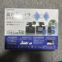 COMTEC ZDR016 ドライブレコーダー 前後2カメラ