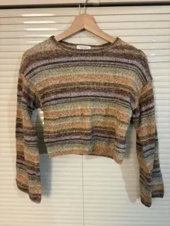 BEAUTY&YOUTH クロップドニット