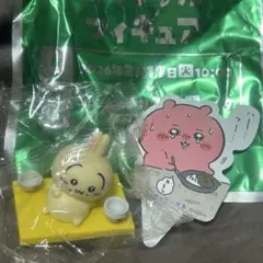 ちいかわ 松屋コラボ うさぎ フィギュア キャラクターグッズ ピック付き