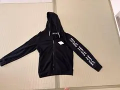REPLAY ジップアップパーカー ブラック ロゴ
