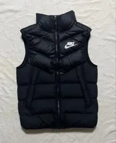 極美品 NIKE ナイキ ロングベンチコート ダウンブロックハイボリューム 