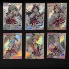 プロセカ ピザハット 中国限定 チェキ風カードセット