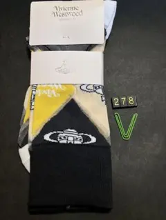 新品VivienneWestwoodヴィヴィアンウエストウッドレディースソックス