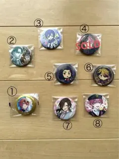 キャラクター缶バッジセット