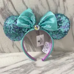 G WDW ディズニー　カチューシャ　リトルマーメイド　アリエル　③