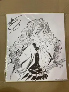 鬼滅の刃　甘露寺蜜璃　色紙　DVD特典