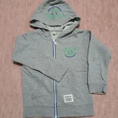 BEAMS::mini フード付きパーカー 110サイズ グレー