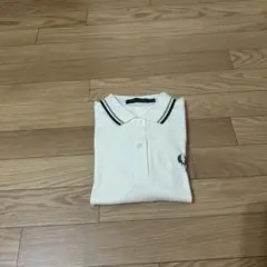 フレッドペリーLサイズ相当ポロシャツ 半袖 ロゴ刺繍 uk12