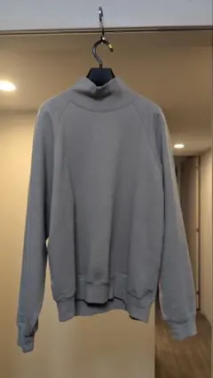AURALEE グレー ハイネック モックネック スウェット サイズ4