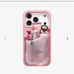 ninja labs スマホケース iPhone17 ピンク