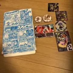コロコロ3月号スプラトゥーン3 サイド・オーダー 8号＆ヒメドローン缶バッジ等