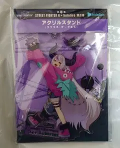 ホロライブ スト6 アクリルスタンド ラプラス・ダークネス カプコン