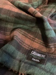 CASHMERE マフラー PHEASA タータンチェック