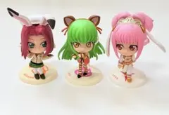 コードギアス　一番くじ　きゅんキャラ　C.C. カレン　アーニャ　フィギュア