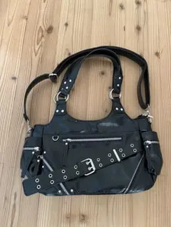 な*ー様 shoulderbag grunge y2k black 00s ar