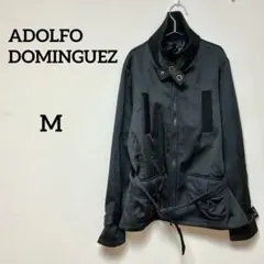 ADOLFO DOMINGUEZ 中綿ジャケット ブラック スタンドカラーメンズのサムネイル
