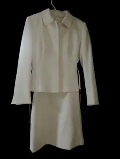 セレモニー 入学 卒業式 ワンピース 白 ジャケット 参列用